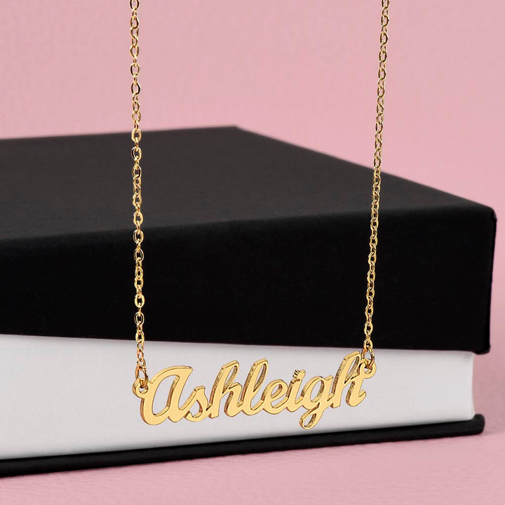 To My Wife | A Cute, Loving and Generous - Personalized Name Necklace