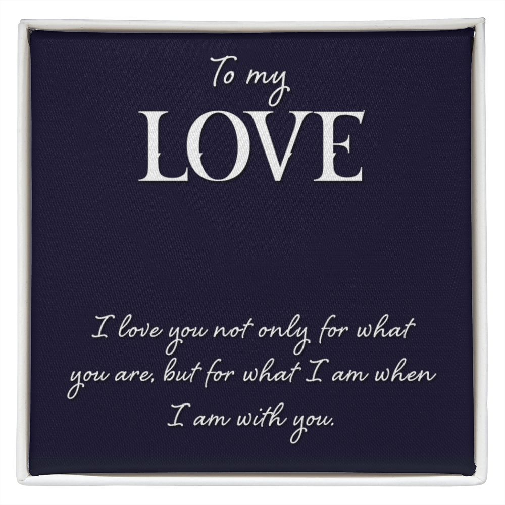To My Wife | To My Love - Signature Style Name Necklace