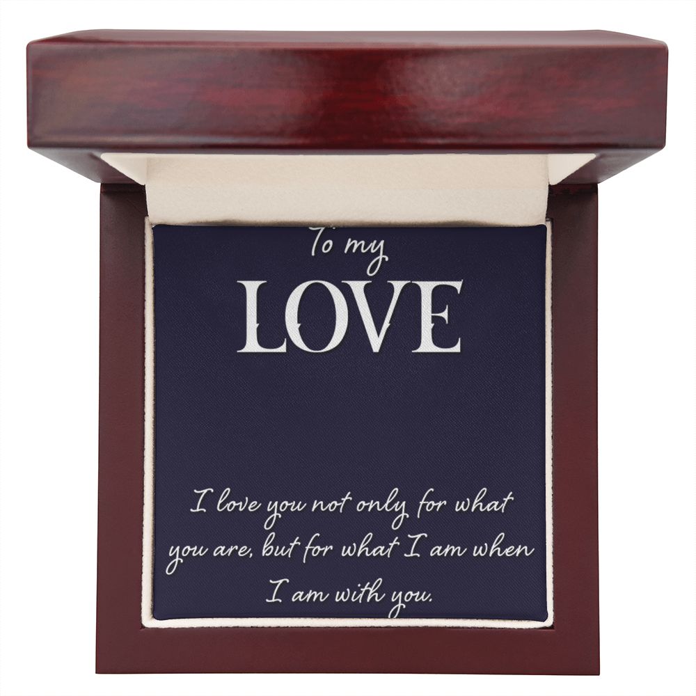 To My Wife | To My Love - Signature Style Name Necklace