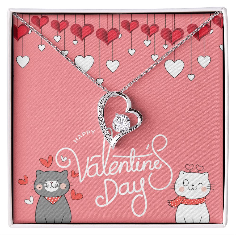 Happy Valentine's Day | Together forever - Forever Love Necklace