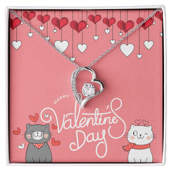 Happy Valentine's Day | Together forever - Forever Love Necklace
