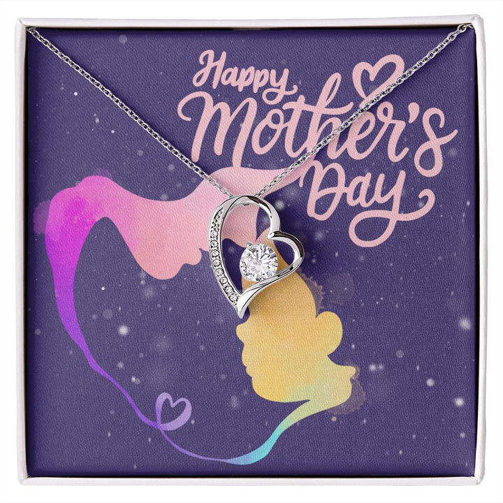 Happy Mother's Day | To the Best Mom in the World - Forever Love Necklace