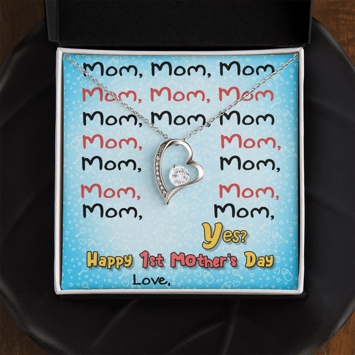 Mother's Day | Happy 1st Mother's Day - Forever Love Necklace