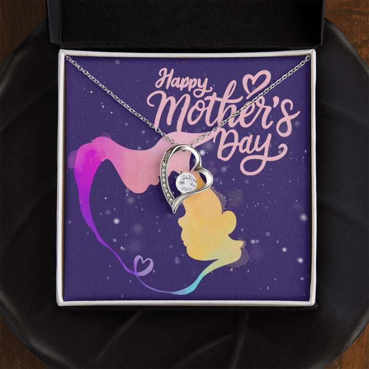 Happy Mother's Day | To the Best Mom in the World - Forever Love Necklace