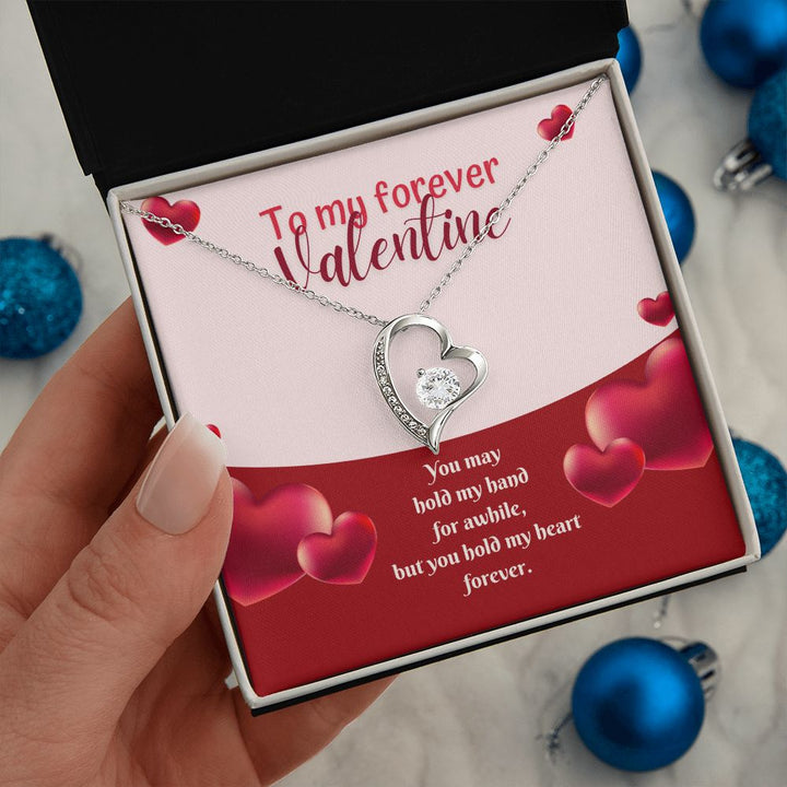 Valentine's Day | You hold my heart forever - Forever Love Necklace