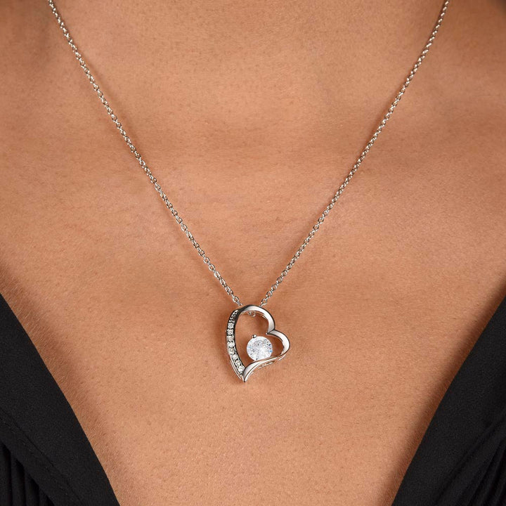 To My Mother-in-Law | Thank you for raising such an incredible daughter and wife - Forever Love Necklace