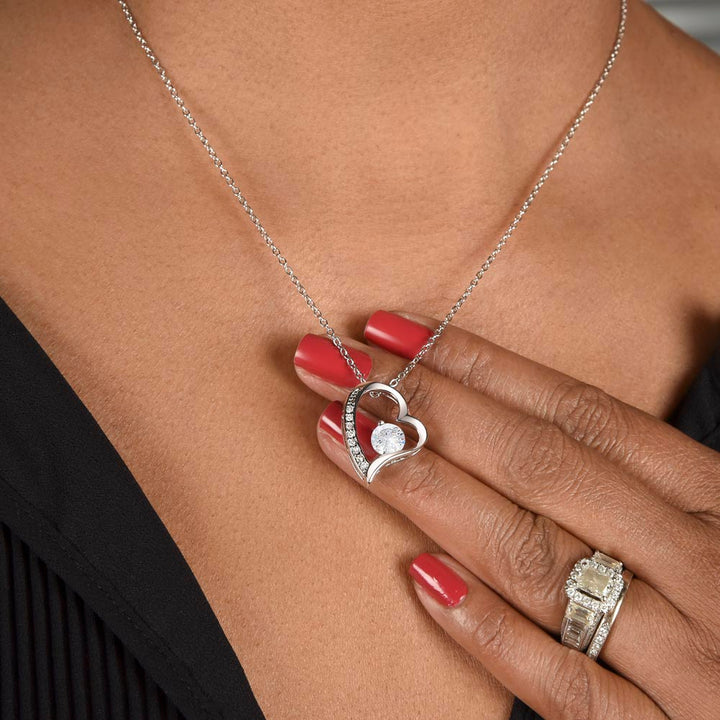 To My Mother-in-Law | Thank you for raising such an incredible daughter and wife - Forever Love Necklace