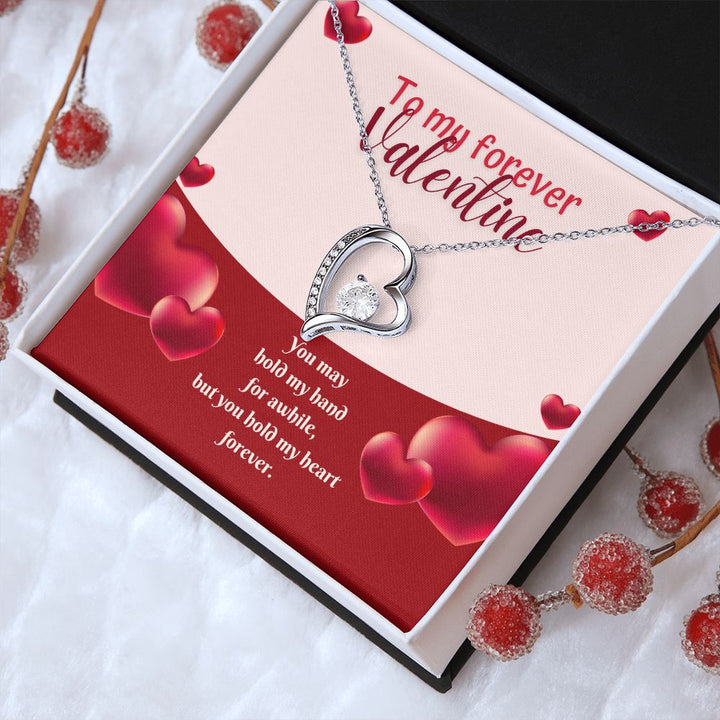 Valentine's Day | You hold my heart forever - Forever Love Necklace