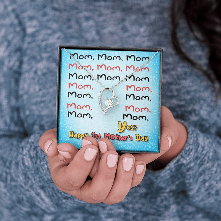 Mother's Day | Happy 1st Mother's Day - Forever Love Necklace