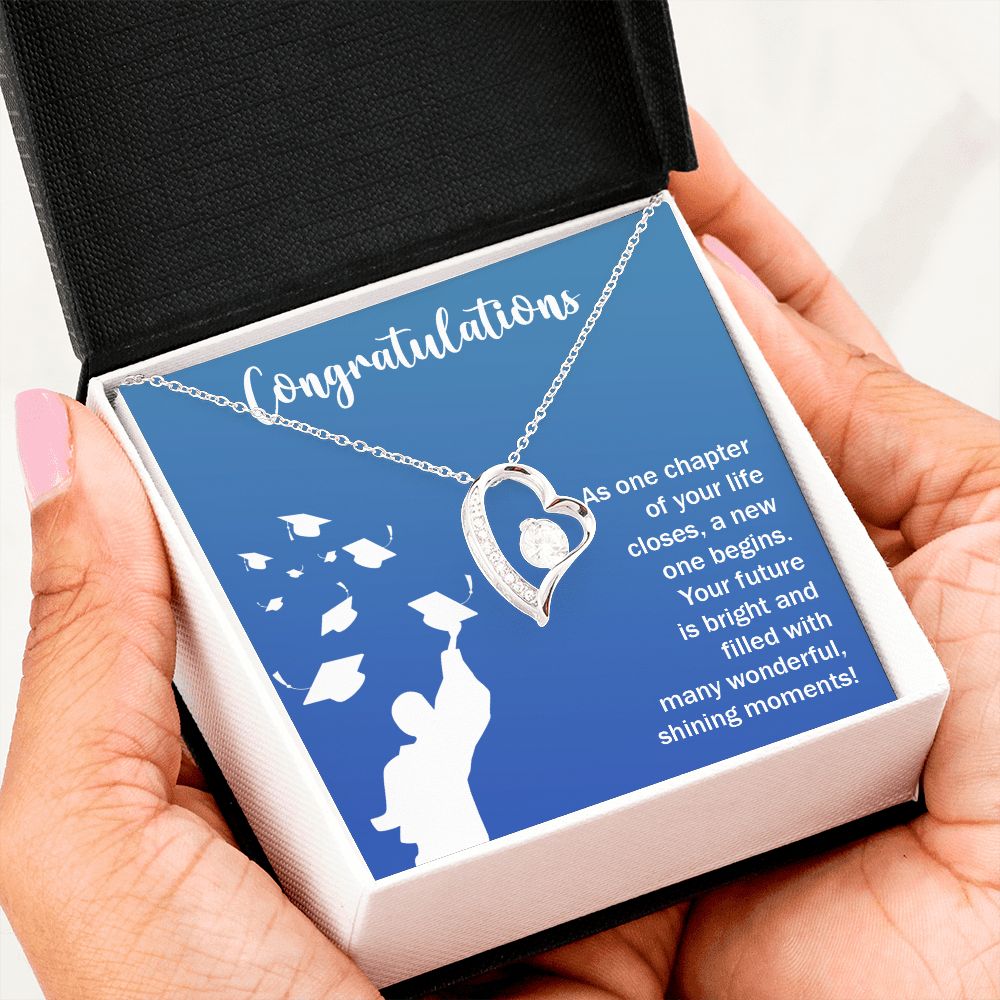 Happy Graduation | It's Time to Soar, Graduate! Your Future Awaits - Forever Love Necklace