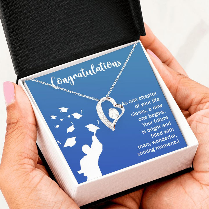 Happy Graduation | It's Time to Soar, Graduate! Your Future Awaits - Forever Love Necklace
