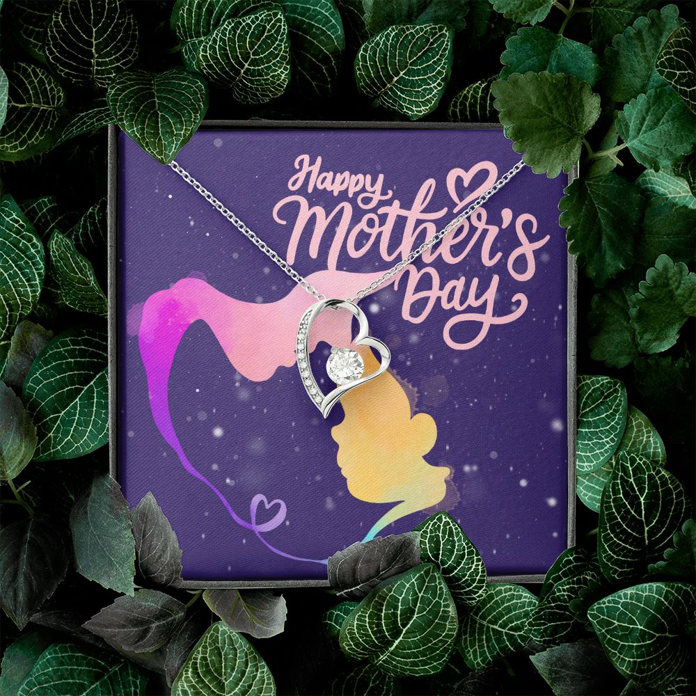 Happy Mother's Day | To the Best Mom in the World - Forever Love Necklace