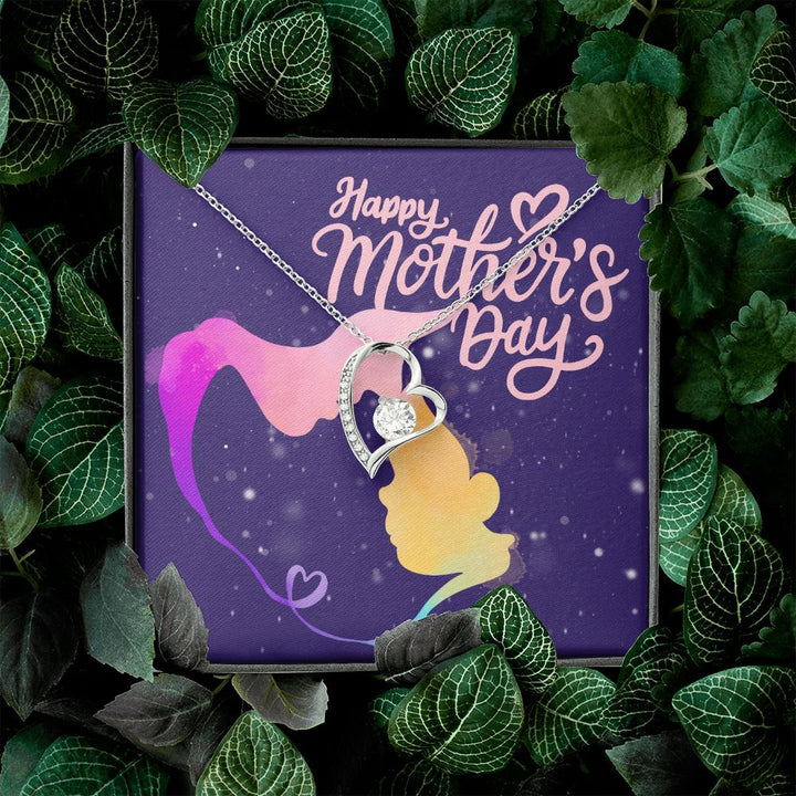 Happy Mother's Day | To the Best Mom in the World - Forever Love Necklace