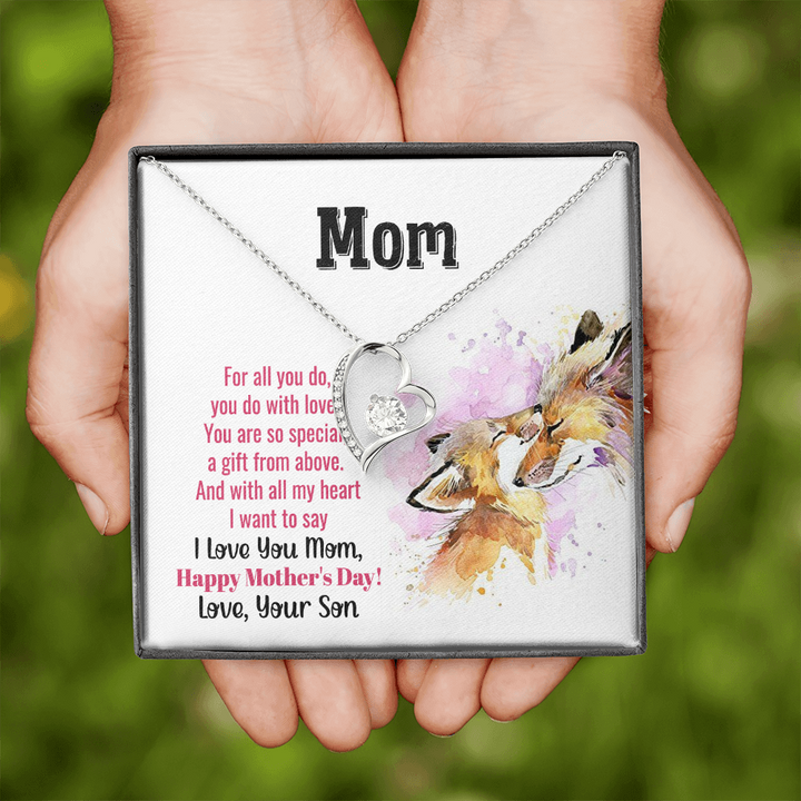Mother's Day | Love, Your Son - Forever Love Necklace
