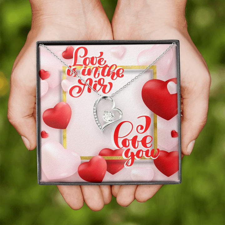 Happy Valentine's Day | Love is in the Air - Forever Love Necklace