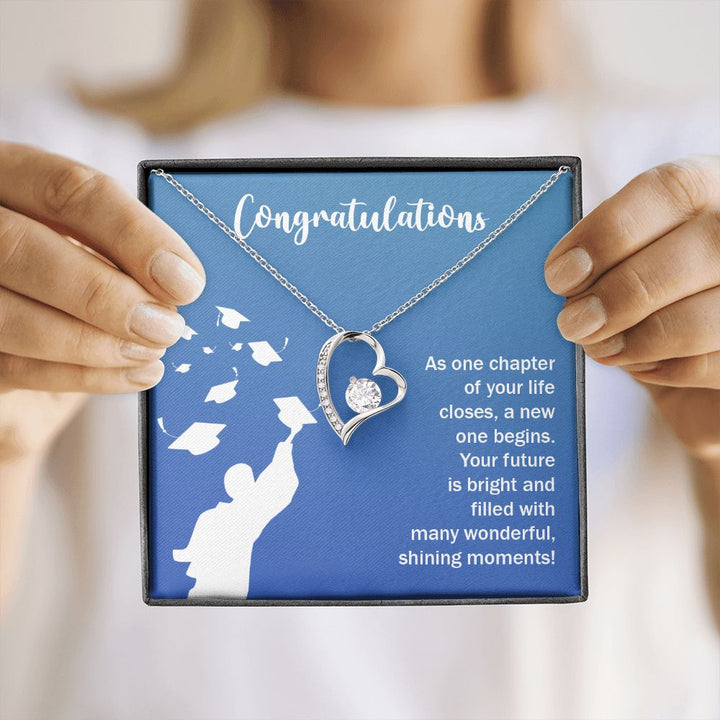 Happy Graduation | It's Time to Soar, Graduate! Your Future Awaits - Forever Love Necklace