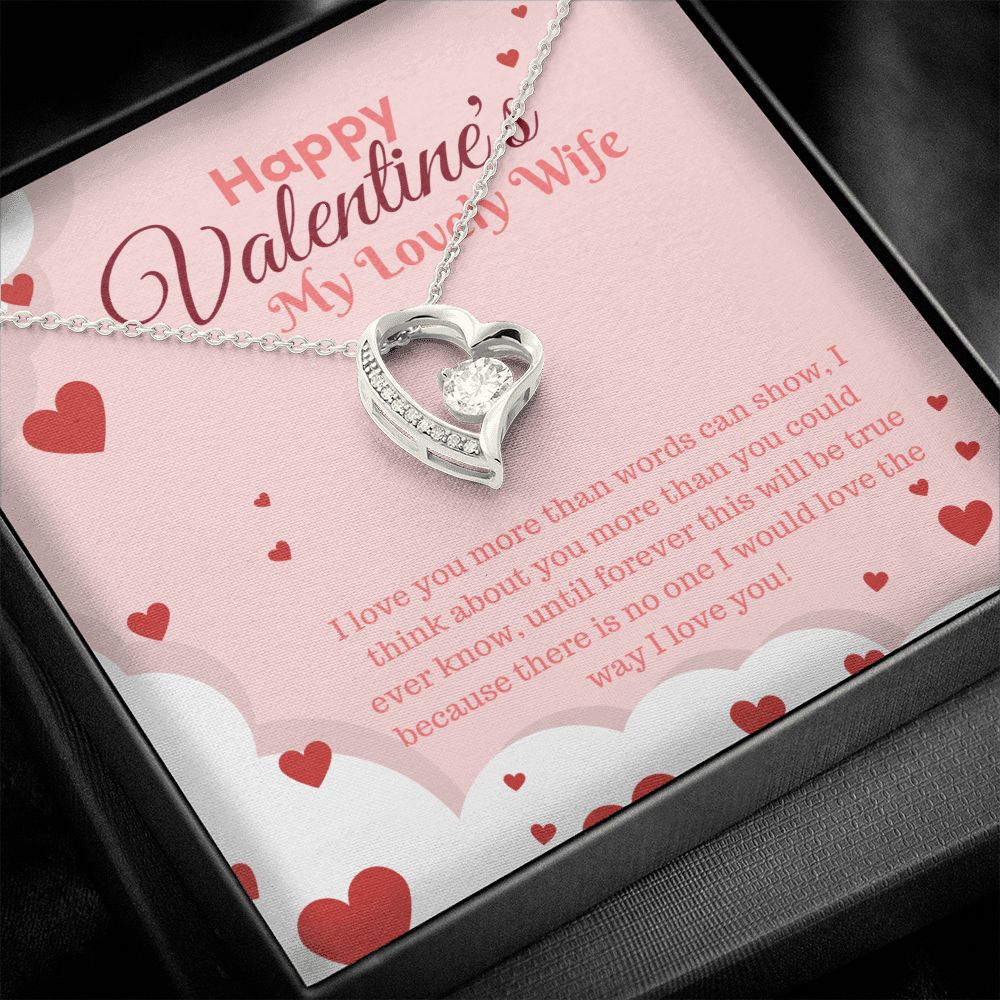 Valentine's Day | My Lovely Wife - Forever Love Necklace
