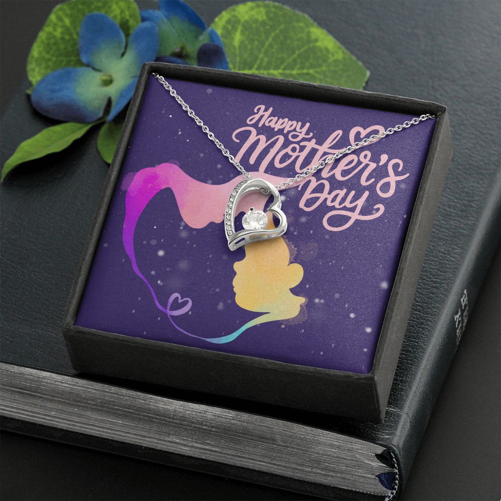 Happy Mother's Day | To the Best Mom in the World - Forever Love Necklace
