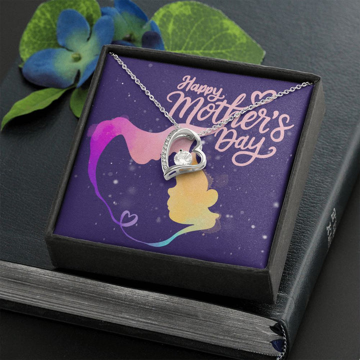 Happy Mother's Day | To the Best Mom in the World - Forever Love Necklace