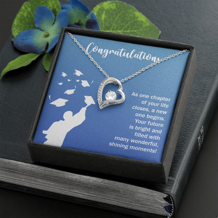 Happy Graduation | It's Time to Soar, Graduate! Your Future Awaits - Forever Love Necklace