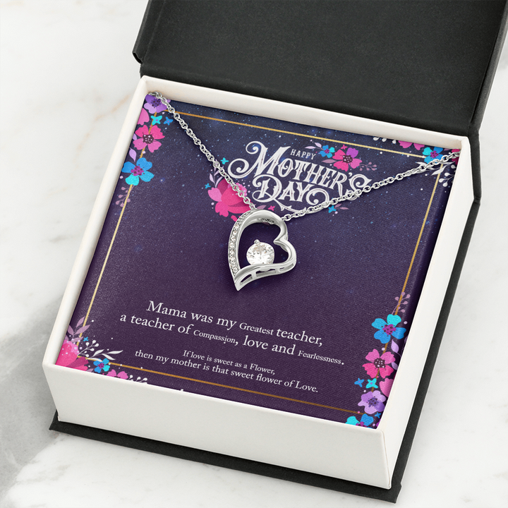 Happy Mother's Day | Mama was my greatest Teacher - Forever Love Necklace