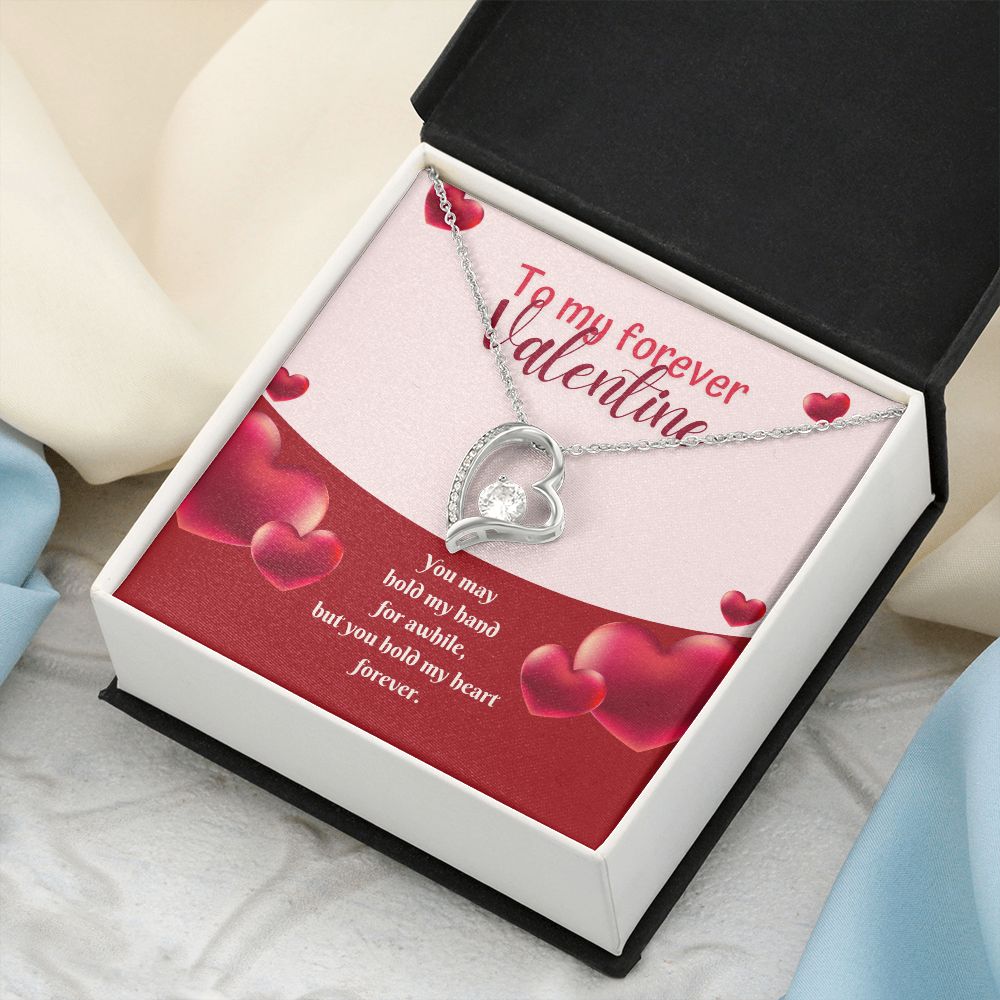 Valentine's Day | You hold my heart forever - Forever Love Necklace