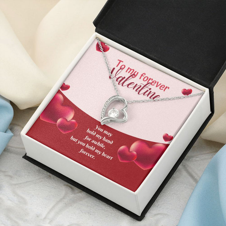 Valentine's Day | You hold my heart forever - Forever Love Necklace