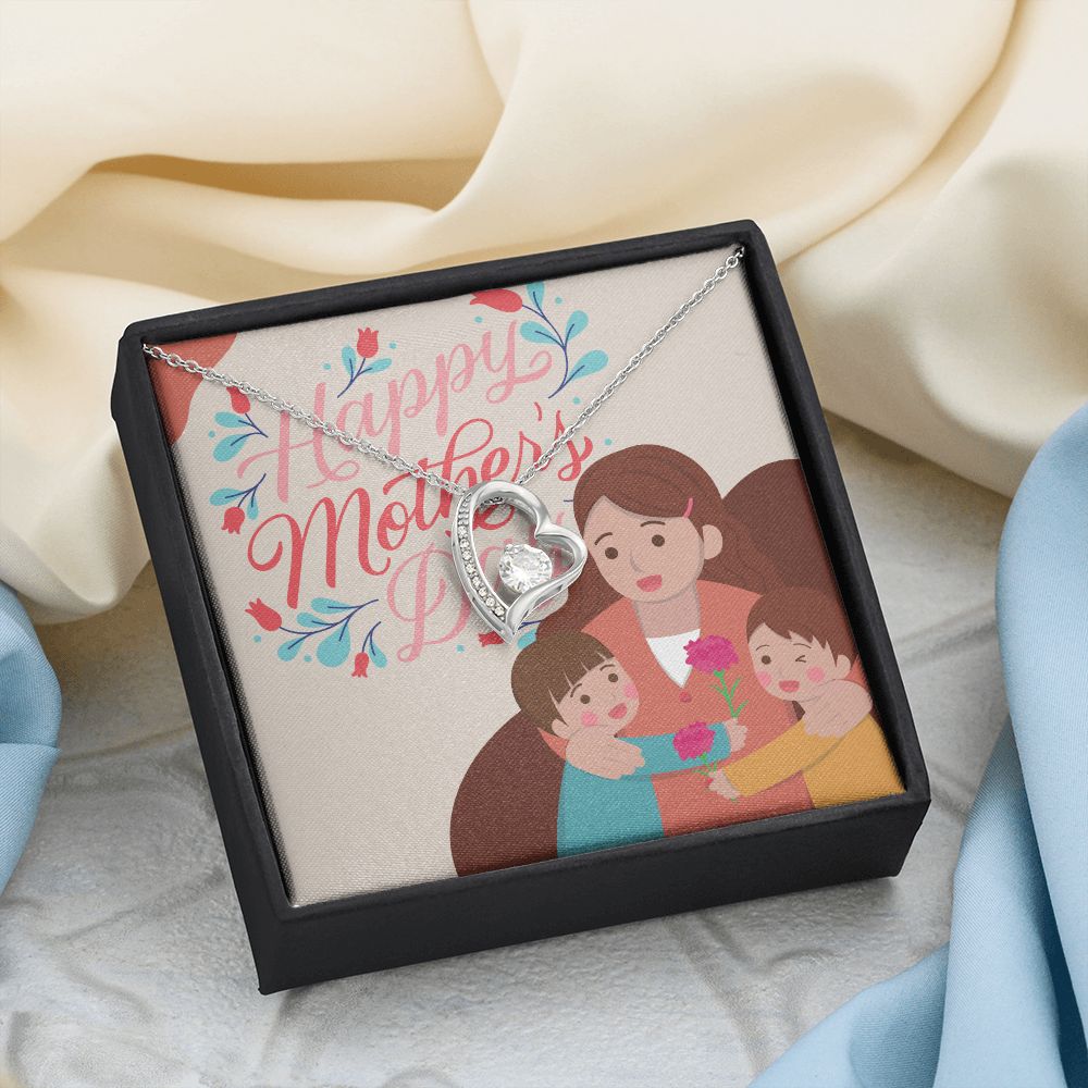 Happy Mother's Day | Honoring Your Love and Sacrifice - Forever Love Necklace
