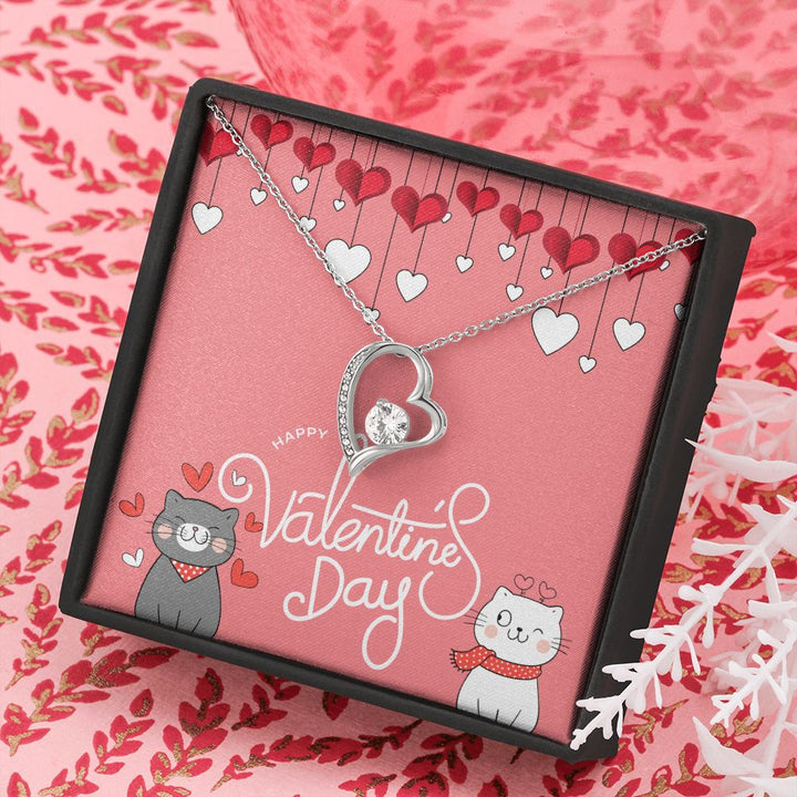 Happy Valentine's Day | Together forever - Forever Love Necklace