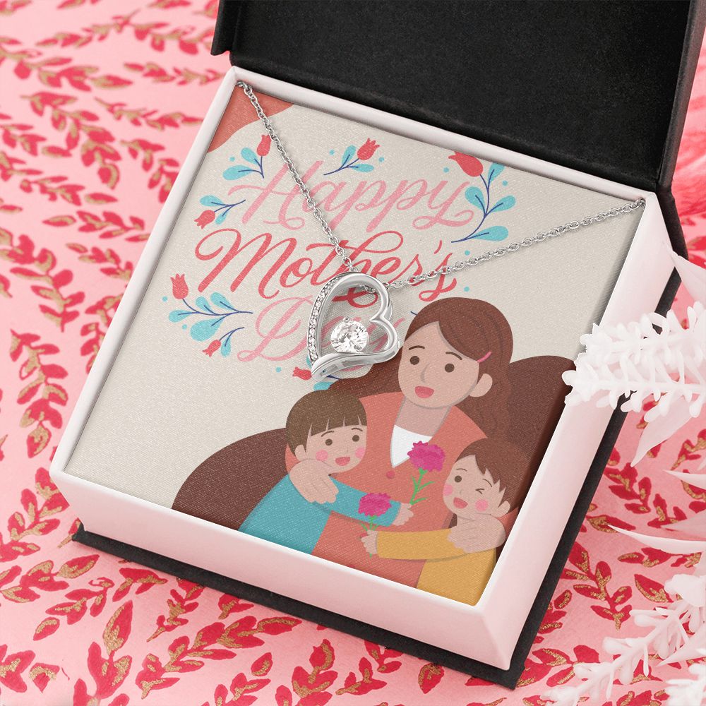 Happy Mother's Day | Honoring Your Love and Sacrifice - Forever Love Necklace