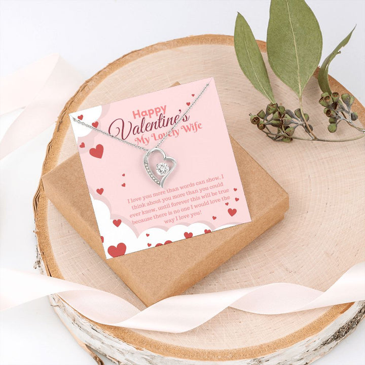 Valentine's Day | My Lovely Wife - Forever Love Necklace