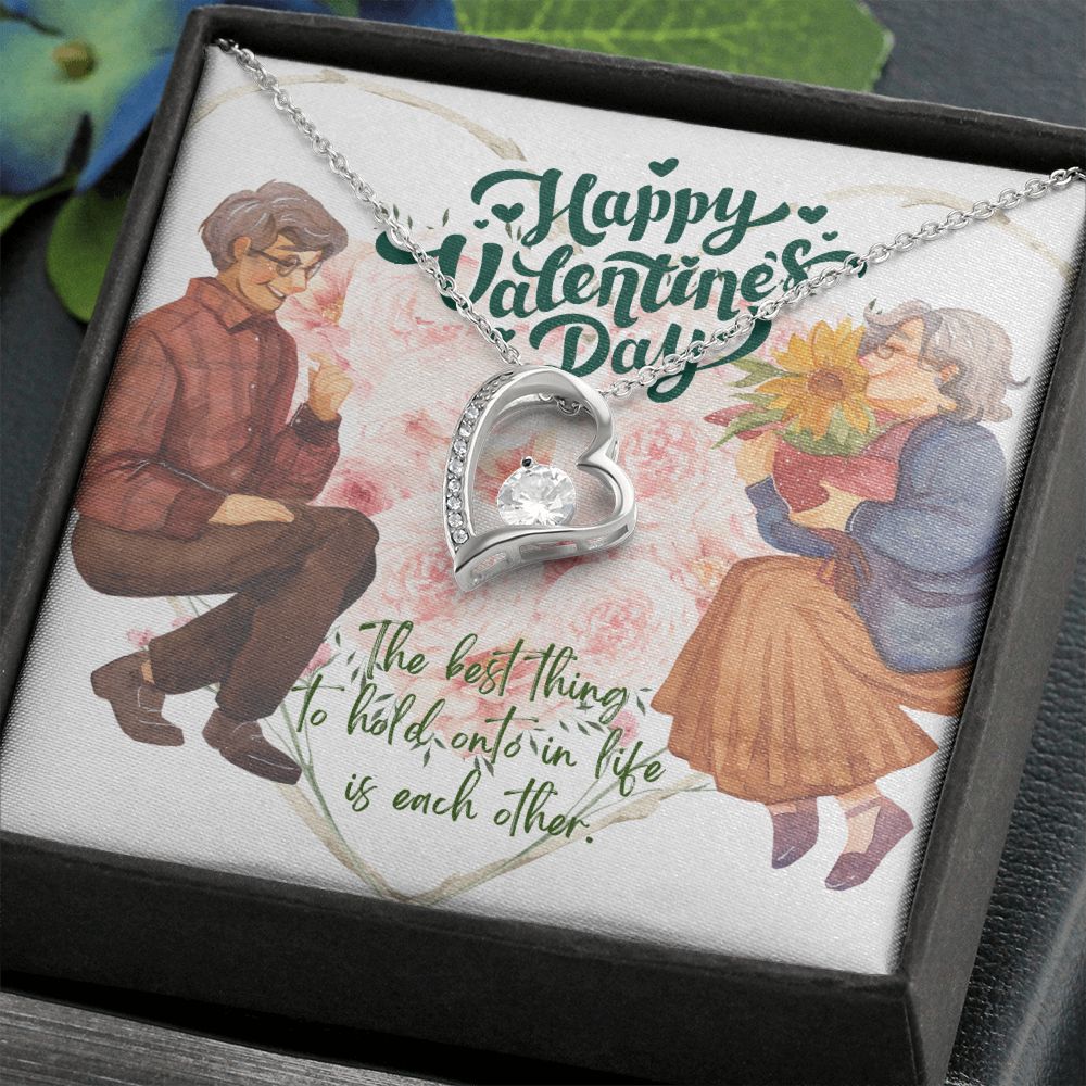 Happy Valentine's Day | A lifetime of love - Forever Love Necklace
