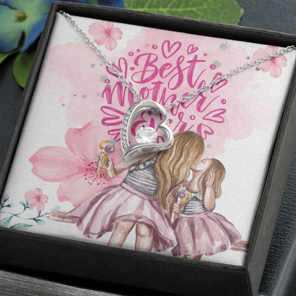 Happy Mother's Day | Best Mother Ever - Forever Love Necklace