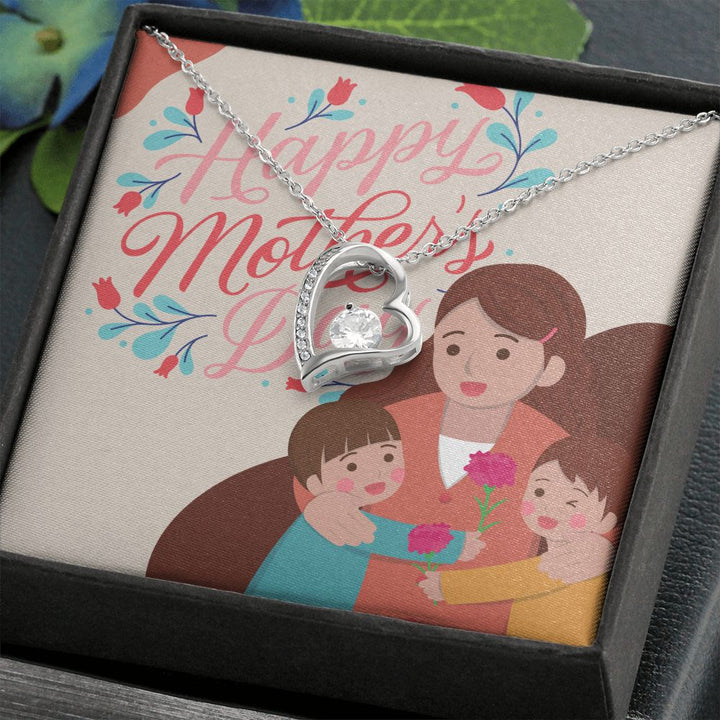 Happy Mother's Day | Honoring Your Love and Sacrifice - Forever Love Necklace