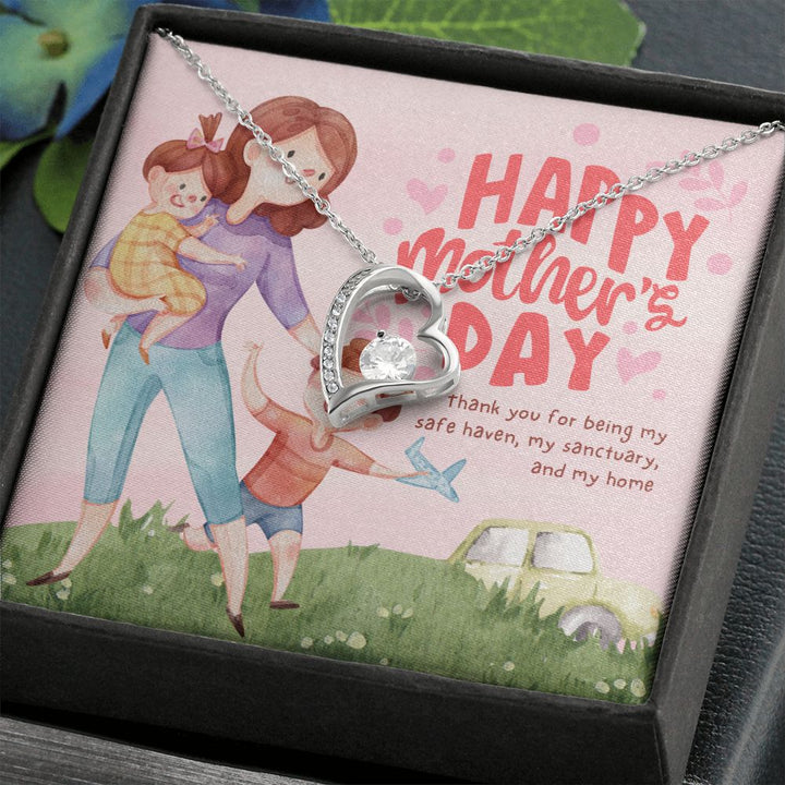 Happy Mother's Day | Thank you for everything Mom - Forever Love Necklace