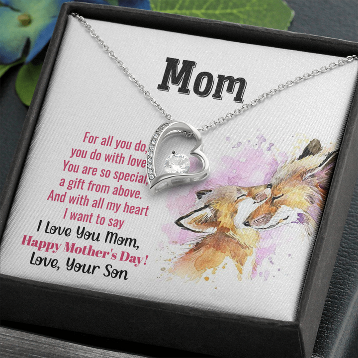 Mother's Day | Love, Your Son - Forever Love Necklace