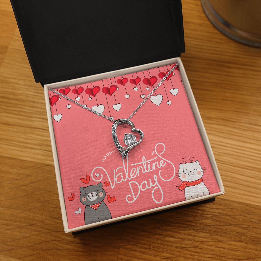 Happy Valentine's Day | Together forever - Forever Love Necklace