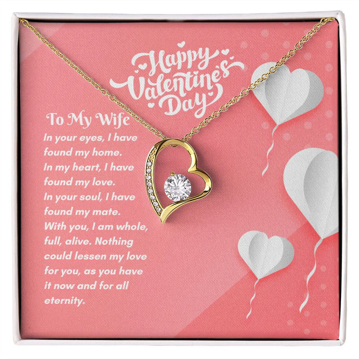 Valentine's Day | To My Wife - Forever Love Necklace