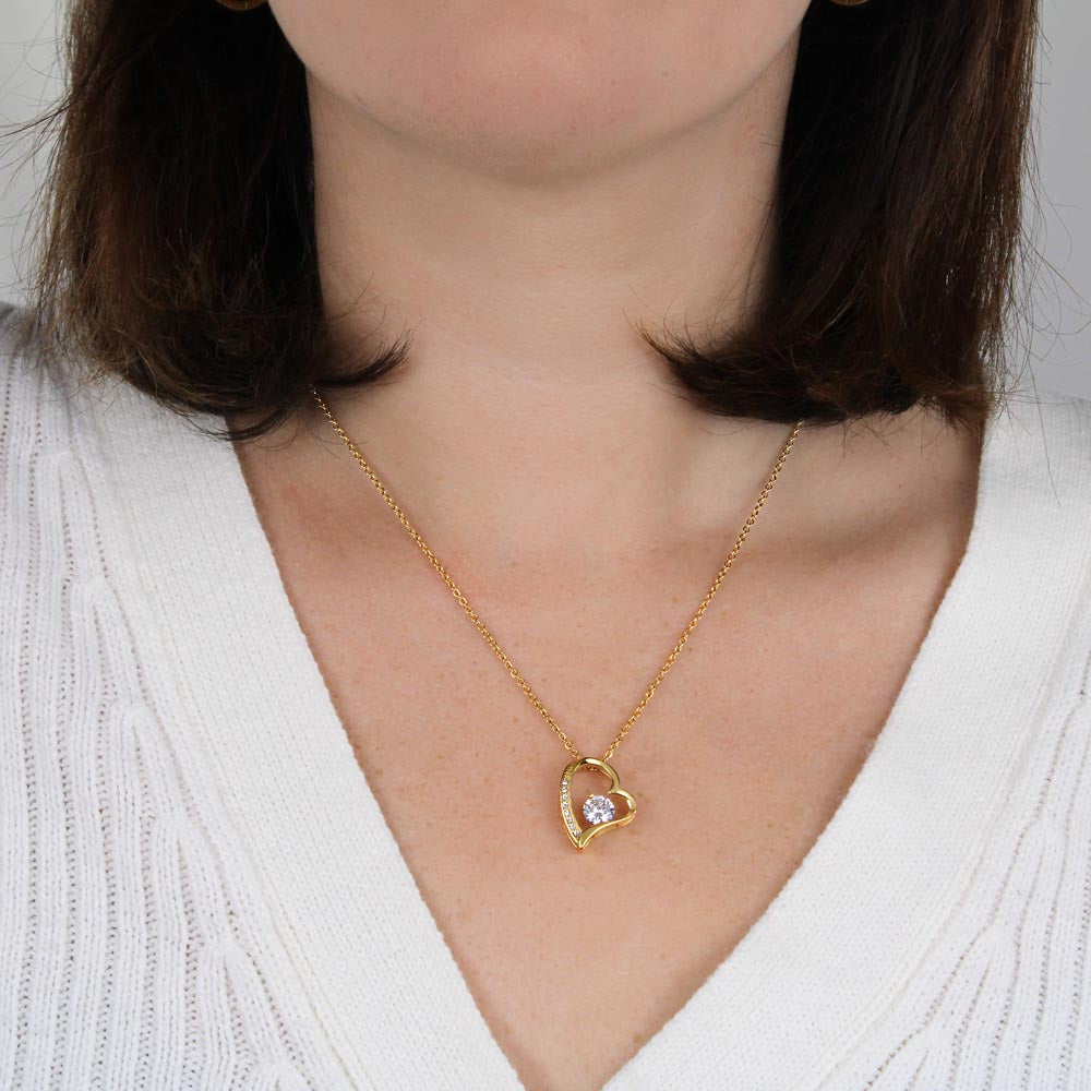 Happy Valentine's Day | Two Hearts, One Love - Forever Love Necklace