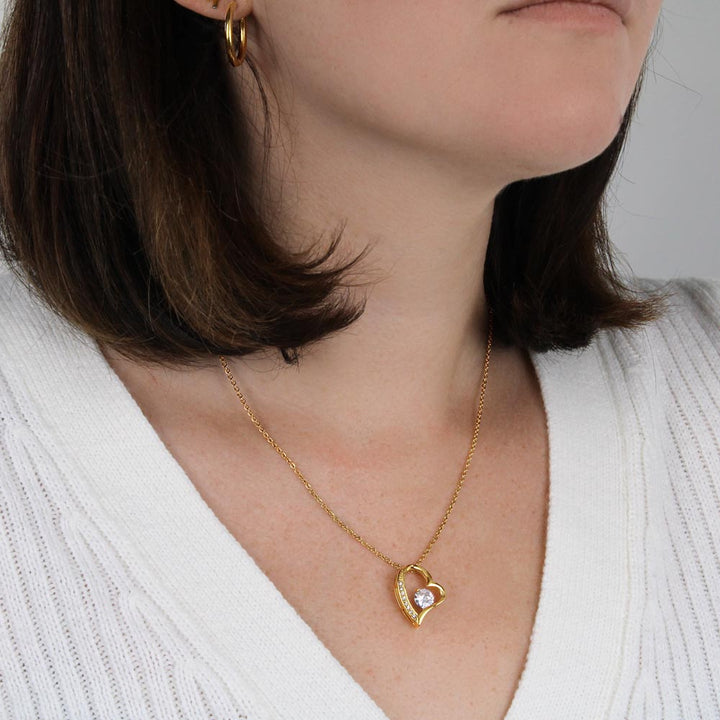To My Mother-in-Law | Thank you for raising such an incredible daughter and wife - Forever Love Necklace