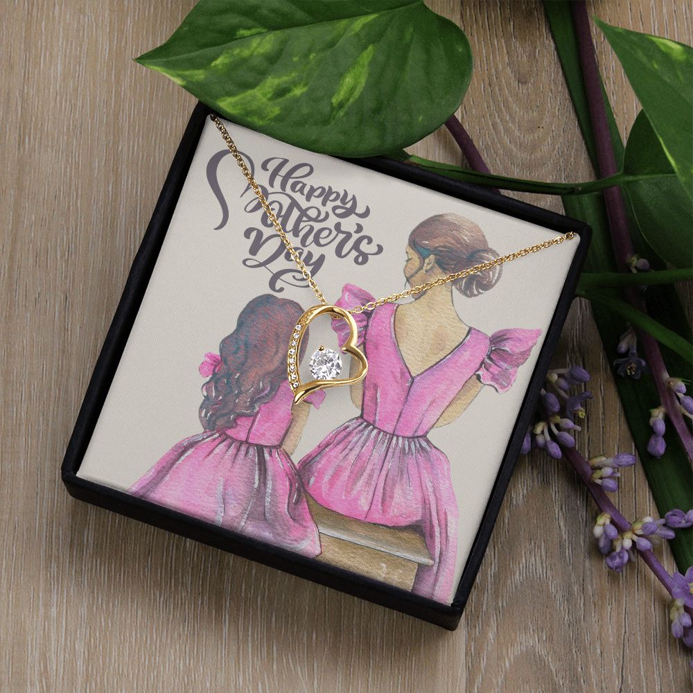 Happy Mother's Day | You're More Than a Mom, You're My Best Friend - Forever Love Necklace