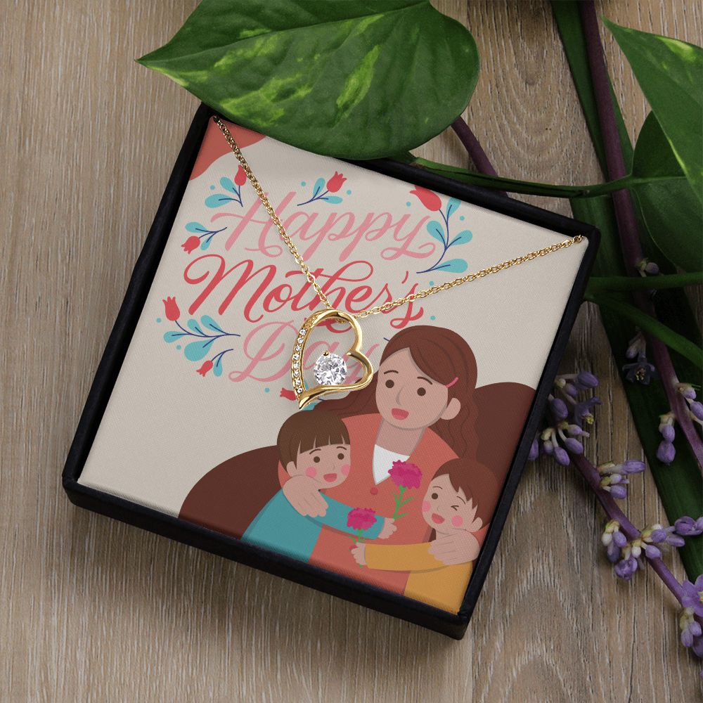 Happy Mother's Day | Honoring Your Love and Sacrifice - Forever Love Necklace
