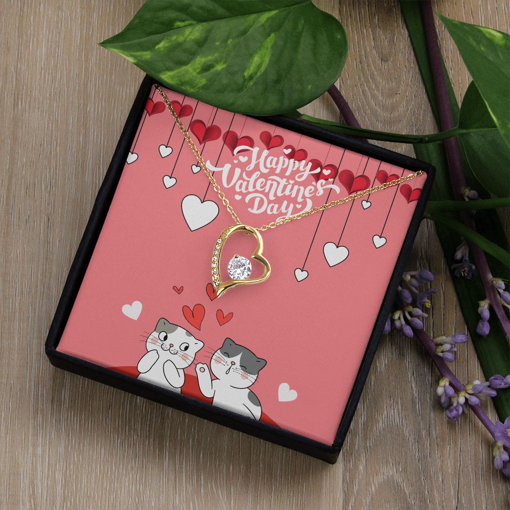 Happy Valentine's Day | You are My One and Only - Forever Love Necklace