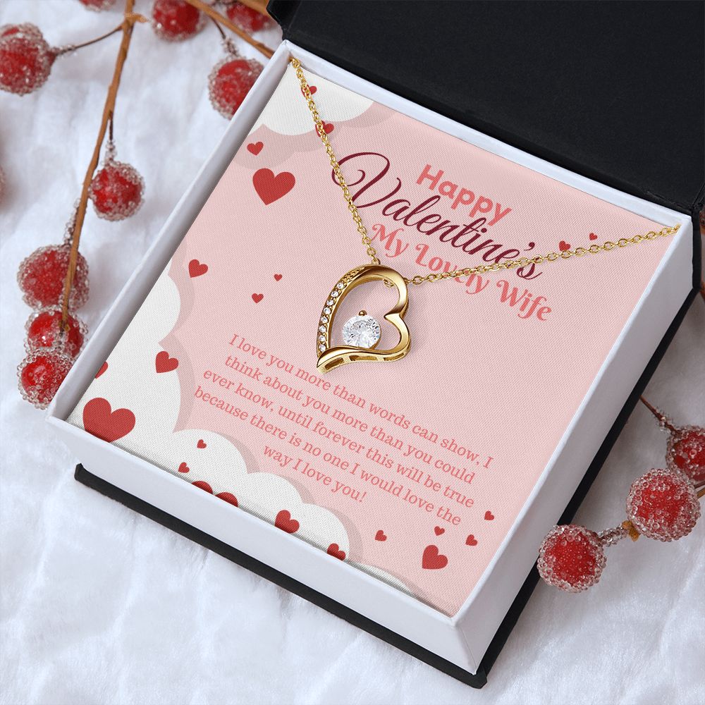 Valentine's Day | My Lovely Wife - Forever Love Necklace