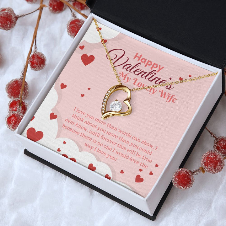 Valentine's Day | My Lovely Wife - Forever Love Necklace