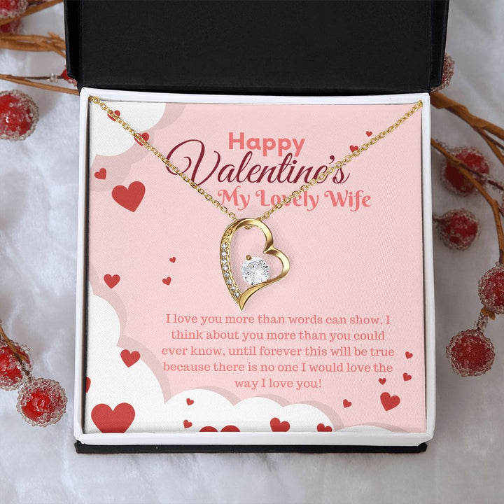 Valentine's Day | My Lovely Wife - Forever Love Necklace