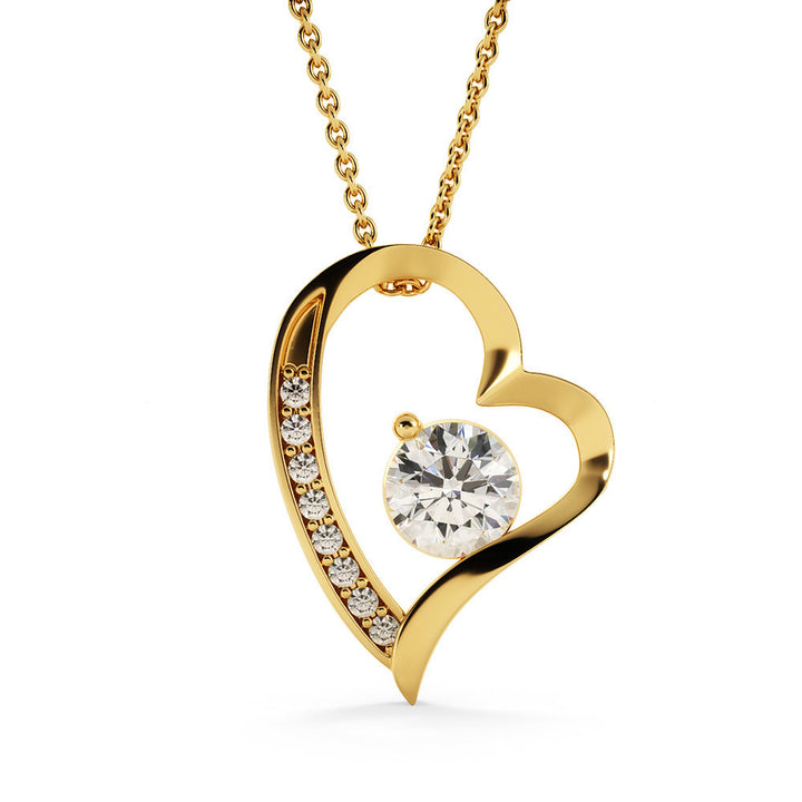 Valentine's Day | You hold my heart forever - Forever Love Necklace