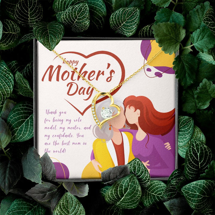 Happy Mother's Day | Thank you for being My role model - Forever Love Necklace