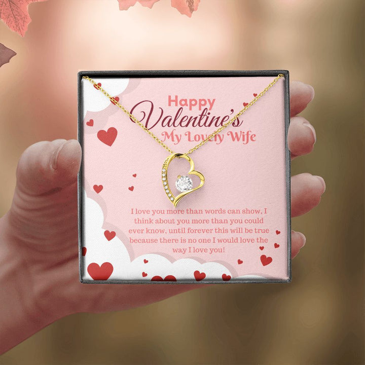 Valentine's Day | My Lovely Wife - Forever Love Necklace