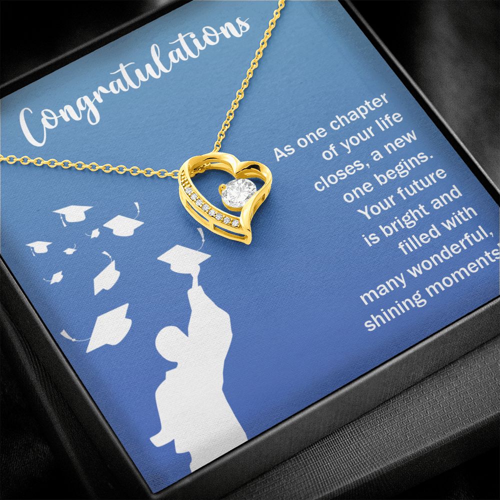 Happy Graduation | It's Time to Soar, Graduate! Your Future Awaits - Forever Love Necklace
